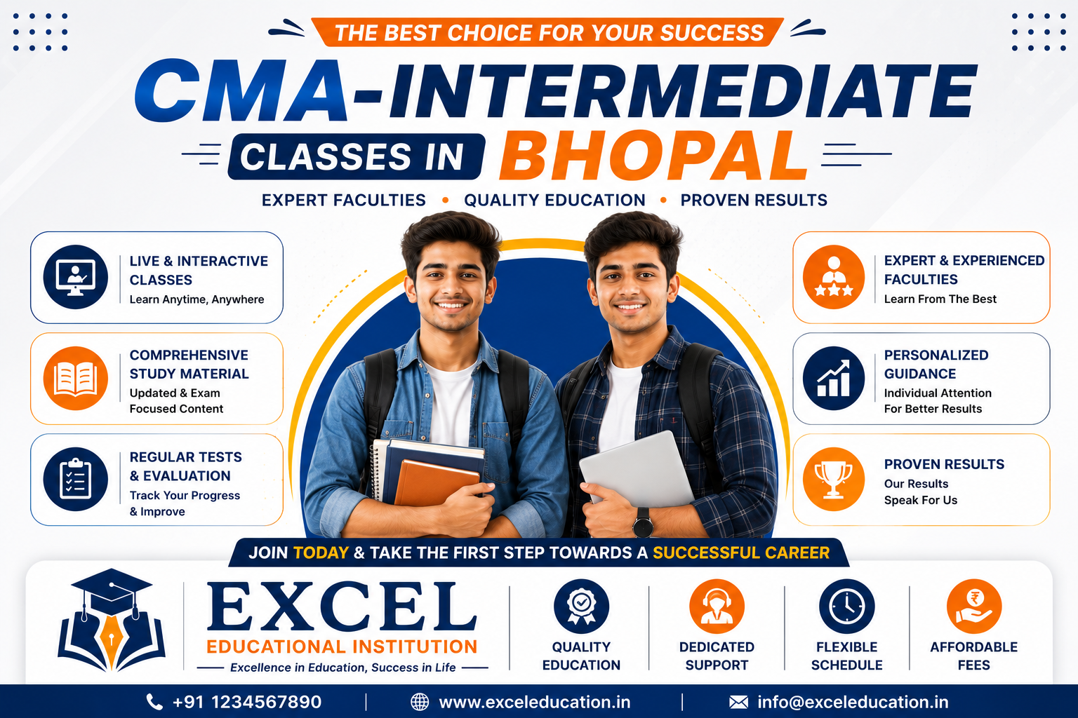 Best CMA Intermediate Classes in Bhopal